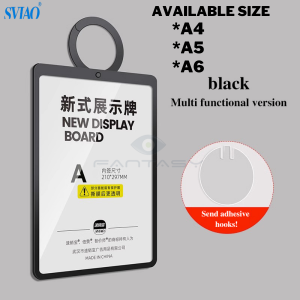 SVIAO A4 A5 A6 Multi-use prompt board Hanging Display Board Notice Board Price Promotion Display Board Elegant Versatile Durable Efficient Stylish Organized Solution