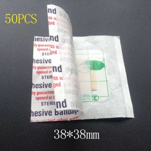 50Pcs Band Aids Waterproof Hypoallergenic Ultra Thin Bandages First Aid Medical Wound Plaster