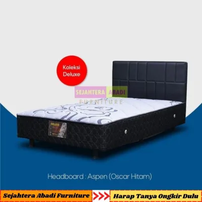 Central springbed multibed spring bed boxy maxi new deluxe zest central full set & kasur divan tanpa sandaran murah [ promo ]
