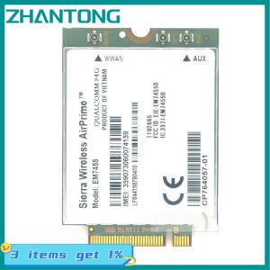 ZHANTONG 1 Set 4G CARD 300Mbps WWAN Wireless EM7455 1103582 FDD TDD LTE Cat6 NGFF M.2 4G MODULE For Laptop And 4G Router