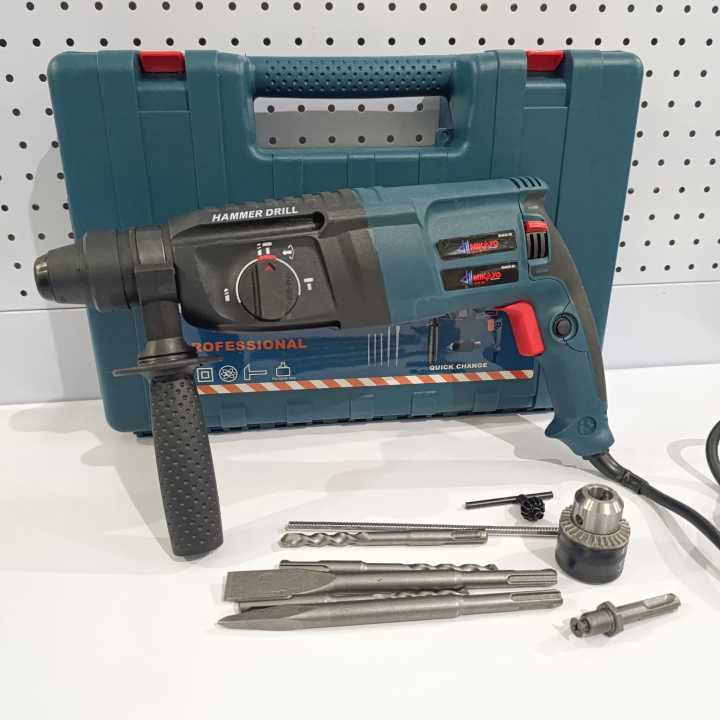 Mesin Bor Bobok Beton Rottary Hammer Drill 35MM Rotary Hammer Mesin Bobok BETON TEMBOK LISTRIK Rotary Demolition Hammer Drill