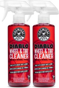 Chemical Guys Diablo Wheel Cleaner Spray - 2 Pack 16 oz Bottles Safe on All Wheel & Rim Finishes Sprayable Formula Removes Brake Dust Dirt & Grime Car Care for Trucks SUVs Motorcycles & RVs