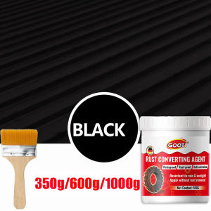 ✨Upgrade✨GOOTI 2 in 1 Rust Converter Anti Rust Paint for Metal 1000g with Brush No Need to Polish Non-peeling Metal Rust Remover Primer Paint Coating for Rusty Metal Turn Rust Into Paint Protective Layer
