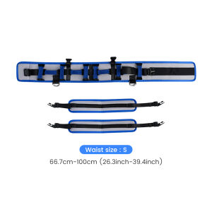 Salorie Elderly Handicap Patient Transfer Lift Belt Gait Belt Transfer support Belts for Seniors Walking and Standing Assist