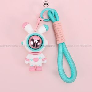 Móc treo chìa khóa gấu trái tim móc khóa trên balo túi xách siêu dễ thương - GAUTIM-KEY-005