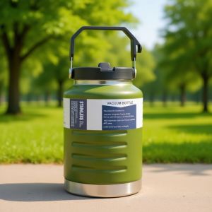 50oz/67oz Large Capacity Double-Wall Vacuum Insulated Stainless Steel Water Bottle Leakproof Thermal Cup with Straw Lid & Handle2026