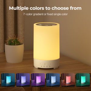 SG-150ML Mini Air Humidifier Ultrasonic Aroma Diffuser for Home & Bedroom 7 Color LED Lights