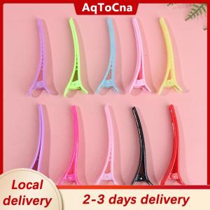 [COD] AqToCna Ship within 24 hours 10Pcs Set Professional Basic Hair Grip Clips Sectioning Salon Styling Hair Clips