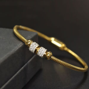 HB Jewelry DIANE Geometric Magnetic Closure Bangle Womens Fashion Accessories - SH00076