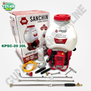 Mesin Sprayer Hama 20L SANCHIN KPSC-20 2TAK / Mesin Semprot Semprotan Hama 2 Tak 120Liter KPSC 20 - Engine Power Sprayer Obat Hama KPSC20 SANCHIN