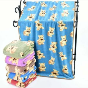 Handuk Bayi Karakter Lembut dan Tebal Ukuran 100cm x 50cm Super Tebal