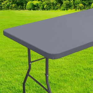 4ft Cover Meja Anti Air Cover Meja Makan Elastisitas Table Cover Penutup Meja Untuk Piknik