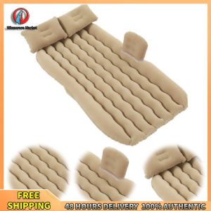 Winnereco Inflatable Car Air Mattress Backseat Bed for Camping and Road Trips with Air Pump in Comfortable Design