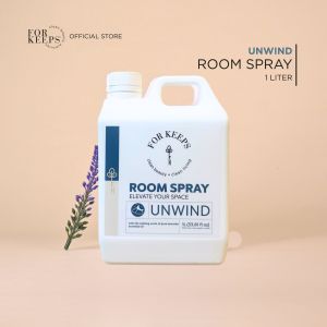 For Keeps Clean Beauty UNWIND Room Spray Refill 1L