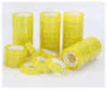Băng keo trong suốt mini 1 mặt 18MM siêu dính tiện dụng. 