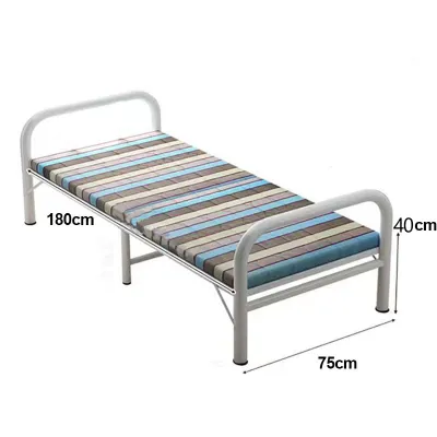 Japan Portable Folding Bed Dorm Folding Bed Save Space Dorm Folding Bed Lunch Break Bed Office Adult Nap Bed