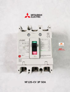 MITSUBISHI MCCB NF125-CV 3P 50A เบรคเกอร์มิตซูบิชิแท้