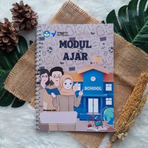 BUKU MODUL AJAR UK A5 JILID SPIRAL100 HALAMAN NON CUSTOM