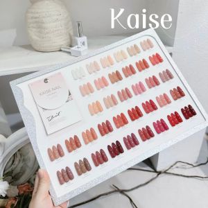 Kaise 36 Colors Rose Jelly Iced Tea Dual-Tone Sheer Gel Polish Set 36色玫瑰冰茶双色调爆款透色甲油胶拓客胶美甲店套装 1btl 15ml free color chart