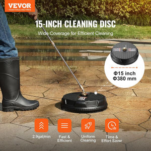 Pressure Washer Surface Cleaner Multipurpose for Cleaning Wood Bridge Patios