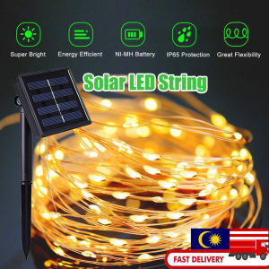 7/12/22/32 M LED Solar Light Outdoor Waterproof Fairy Garland String Lights Christmas Party Garden Solar Lamp Decoration