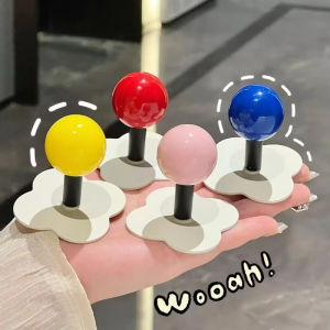 Punch-Free Dopamine Adhesive Hooks Wall Mount Coat Hanger Creative Storage Rack Room Door Decoration