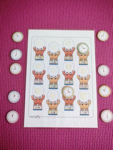 [ Time/Clock ] Laminated Quiet Book  |   Montessori Early Learning Busy Book for Kids