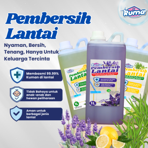 Ruma Pembersih Lantai wangi harum sekali pel lantai bersih