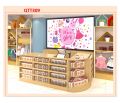 Quầy tính tiền, quầy thu ngân thiết kế tiện lợi QTT309. 
