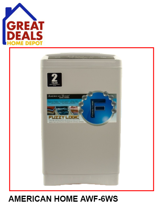 American Home Automatic Washing Machine Awf M8016 GREAT DEALS AMERICAN HOME AWF-706WS FULLY AUTO WASHING MACHINE | Lazada PH
