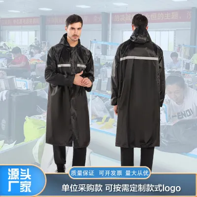 LAL Bộ áo mưa chống thấm chống gió cho người lớn phù hợp đi xe máy ngoài trời có mũ rời và túi đựng tiện lợi