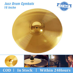 16" Copper Alloy Crash Cymbal Jazz Drum Cymbals Percussion Instrument Accessories