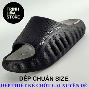 Trinh Hoa Store - Dép Quai Ngang Nam Nữ Chốt Cài Xuyên Đế Big Size Siêu Nhẹ Và Bền - Hàng Chính Hãng - TH575-2B