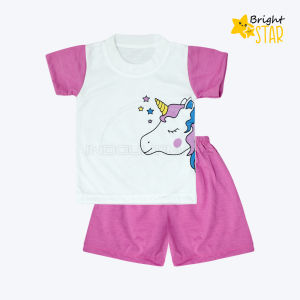 Baju Harian Bayi Setelan Baju Bayi Lengan Panjang + Celana Panjang Bayi BRIGHT STAR Baju Bayi 0-1 Tahun 1-2 Tahun SBJS-S015 Baju Tidur Bayi Atasan Kaos Bayi Pakaian Bayi Celana Panjang bayi Celana Bayi Perlengkapan Bayi Baru lahir