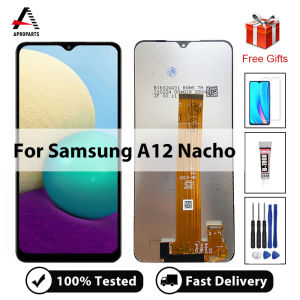 จอแอลซีดีสำหรับซัมซุงเกรด AAA ++ คุณภาพ Samsung Galaxy A12 A125 / A12 Nacho A127 / A02 A022/ M02 M022 หน้าจอแสดงผล พร้อมอะไหล่หน้าจอสัมผัส 100% ทดสอบแล้ว