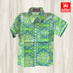 Shandys Uniform I Seragam sekolah sd smp al azhar model batik lengan pendek