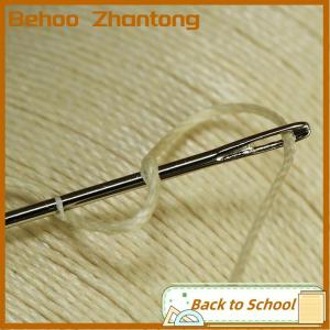 Behoo เข็มเย็บผ้าขนาดใหญ่25ชิ้นเข็มเย็บหนังแฮนด์เมดเข็มเหล็กถักไหมพรมชุดเครื่องมือเย็บผ้า