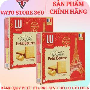 Bánh quy bơ LU veritable petit beurre hộp 600g