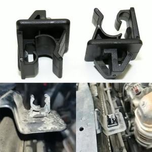 sali Lightweight and Reliable 2Pcs Hood Prop Rod Holder Clips for Honda For Accord For Civic For CRV Easy to Install Z4K2H