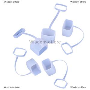 [COD] Wisdom-offere 5 10 PCS Coffee Syrup Pump Tip Cap Covers Pourer Cap Syrup Covers Caps Silicone Fits For Syrup Pump Pour Dispenser