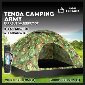 Tenda Camping 2 4 Orang Dome Kapasitas Parasut Waterproof Alat Outdoor