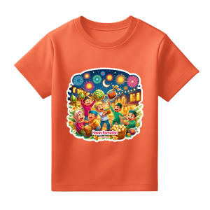 Baju Kaos Atasan Distro Lebaran Anak Laki Laki Motif Doa Ayah ibu Edisi Ramadan Muslim 1 - 10 Tahun