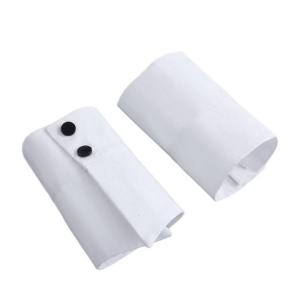 Simple Women Irregular Arm Sleeves Wrist Cuffs Decorative Sleeves Armwear For Office Daily Wear And Formal Event Suit