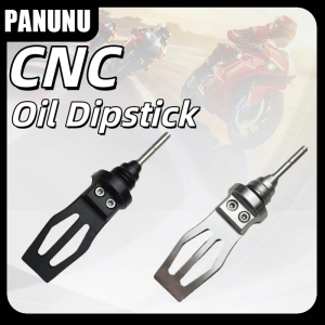 Motorcycle Oil Dipstick Aluminum Cnc Engine Oil Level Gauge Universal Racing Mod Accessory