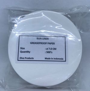 Kertas Bakpao Ukuran 7cm isi 500 lembar Kertas Alas Pao / Donat