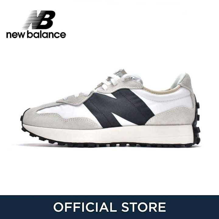 New Balance 327 Retro Sea Salt Black MS327FE 100% Original | Lazada