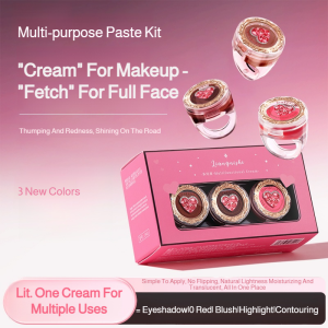 💕Natural Brightening💕Clear Water-Light Blush Cream Matte Long-Lasting Makeup Not Easy to Fly Powder Highlight Brightening Expansion Color Single Color Blush Affordable Makeup