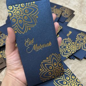 Angpao Emas Foil Emboss Idul Fitri Amplop Uang THR Besar Jumbo Money Envelope Lebaran Eid Mubarak Ramadan Exclusive