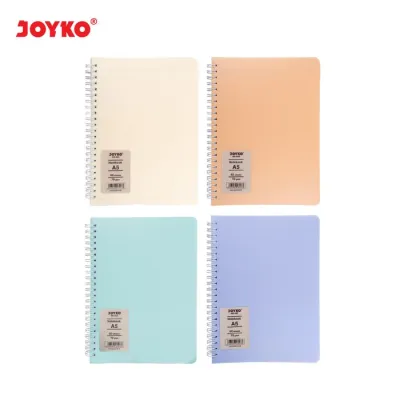 Joyko NB-680 Notebook A5 Pastel Agenda Buku Ring Spiral Note Book