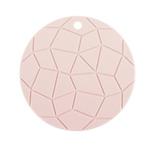 CHENJIE Foldable Silicone Pot Mat Simple Non Slip Tableware Pad High Temperature Resistant Portable Dining Table Mat Home